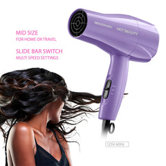 Hot Beauty detangler accessory laid beside dryer for gentle sectioning benefit