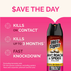 HOT SHOT aerosol nozzle close-up for precise targeting and easy use