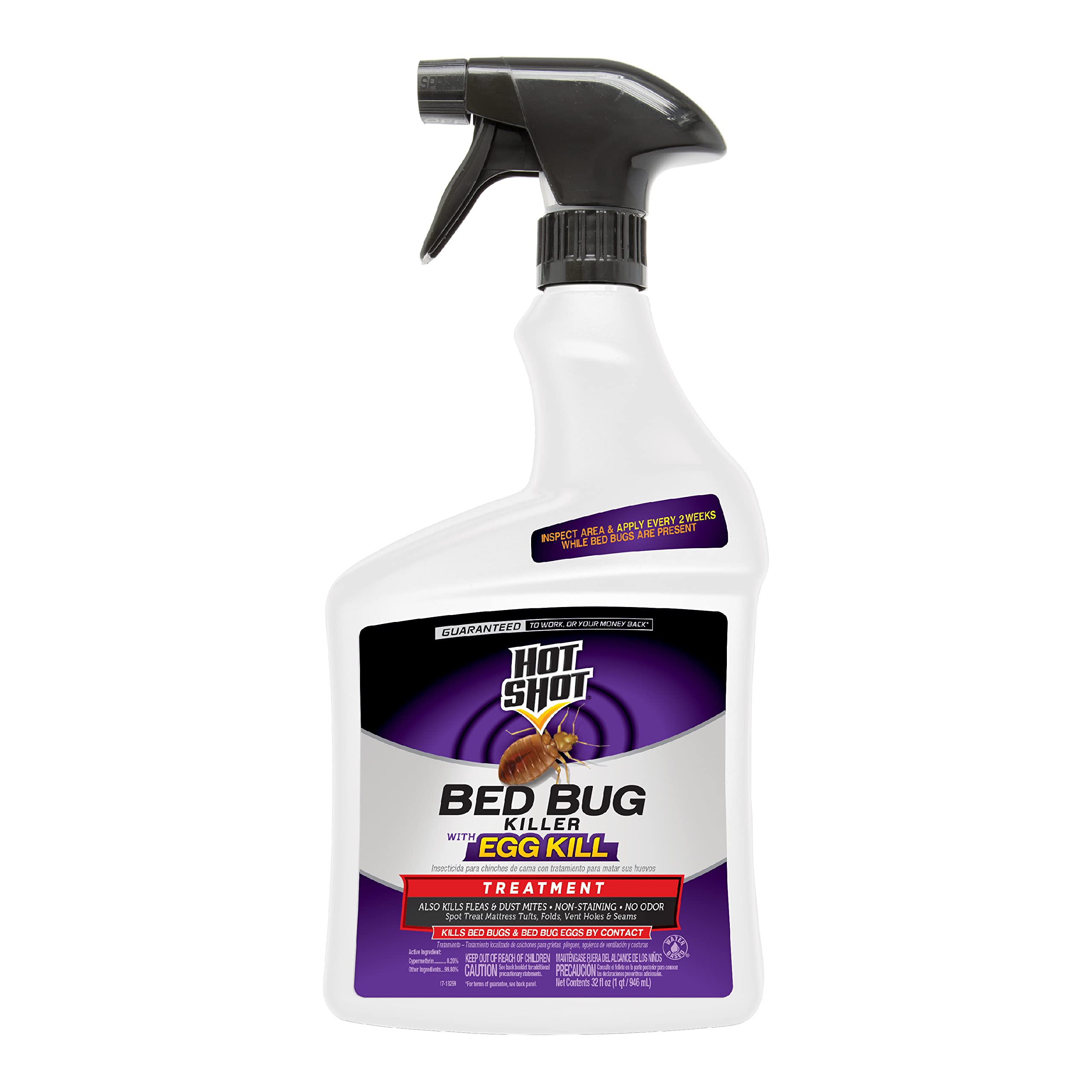 HOT SHOT front packaging showing 32 ounce bottle and ready-to-use benefit