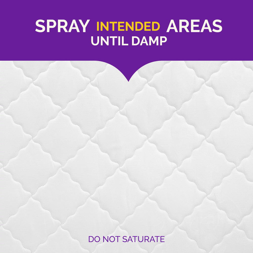 HOT SHOT applied to upholstery crease to reach hidden pests effectively