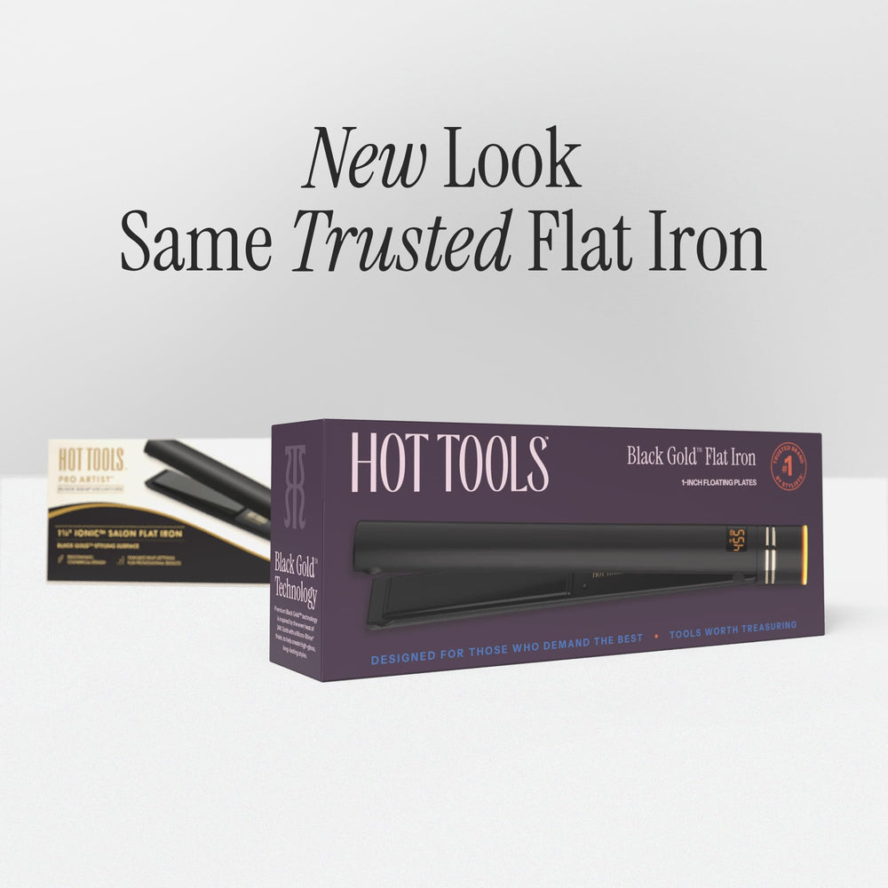 Hot Tools packaging lifestyle shot illustrating travel readiness and professional look