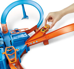 Hot Wheels crash intersection action capturing dramatic collisions for excitement