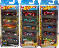 Hot Wheels front packaging showing 5-pack bundle and branding for quick gift recognition