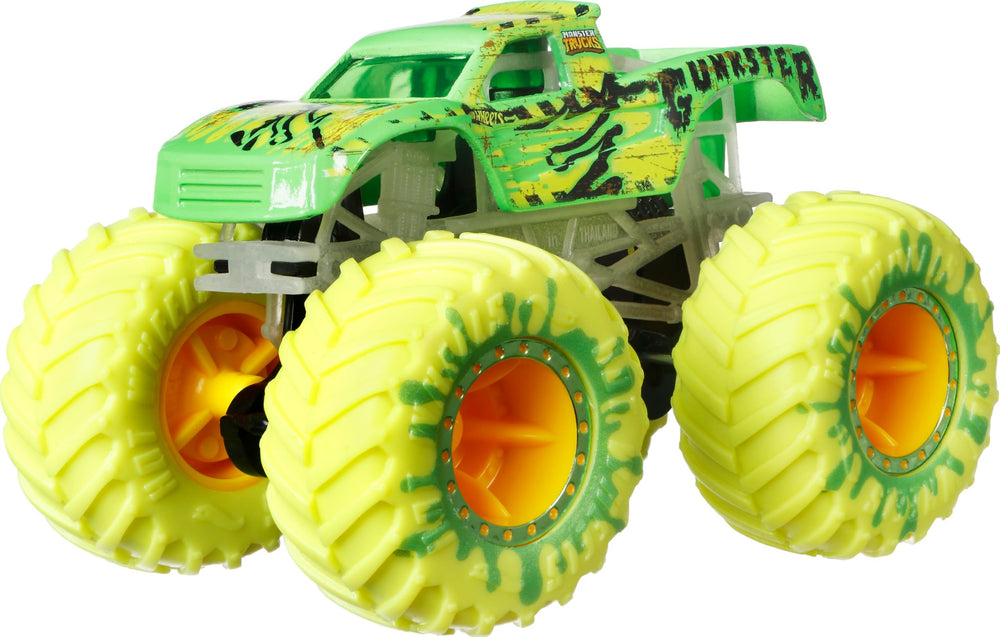 Hot Wheels mid-air stunt on ramp showing exciting play possibilities and action