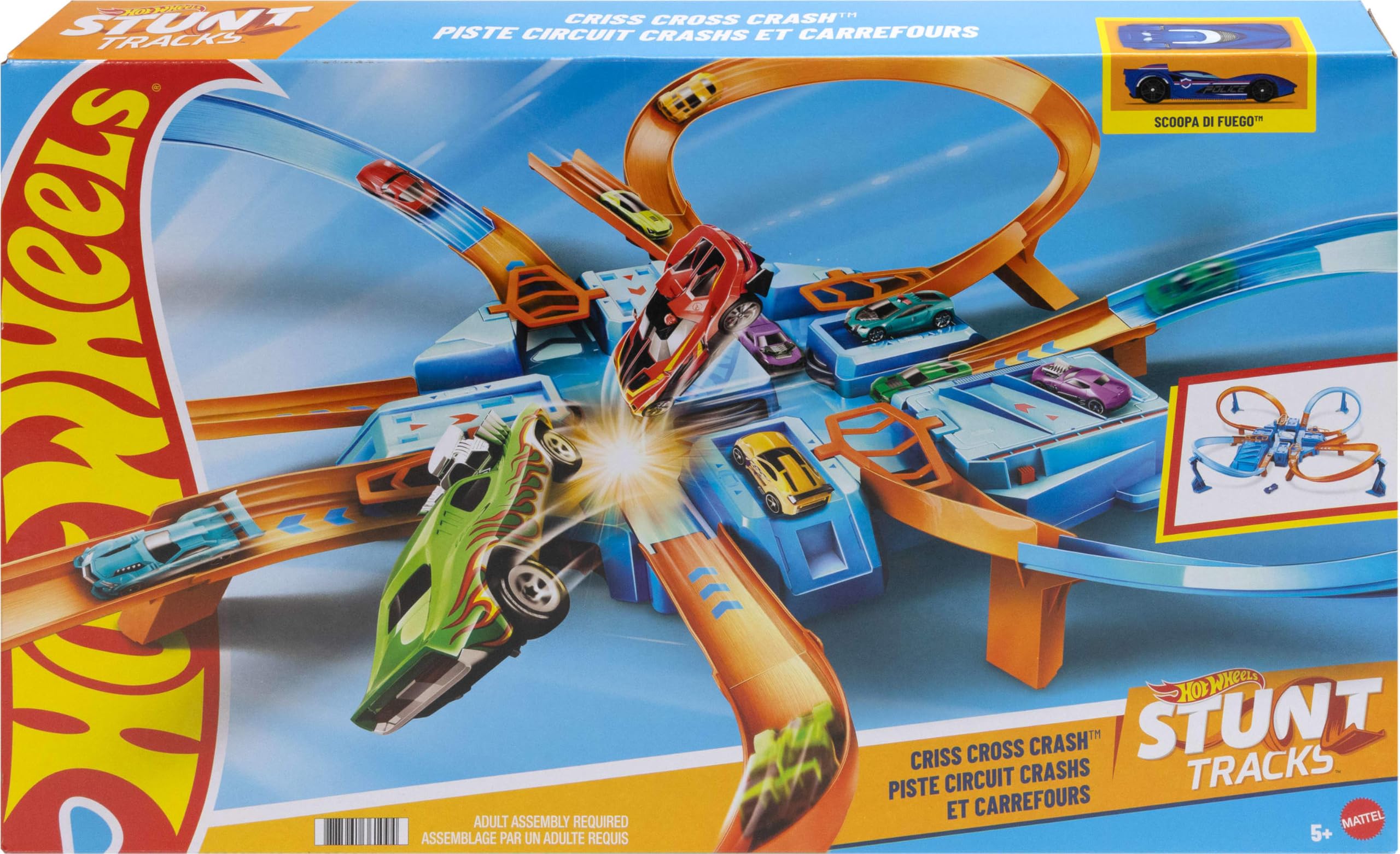 Hot Wheels parking storage and scale comparison showing tidy organization benefit