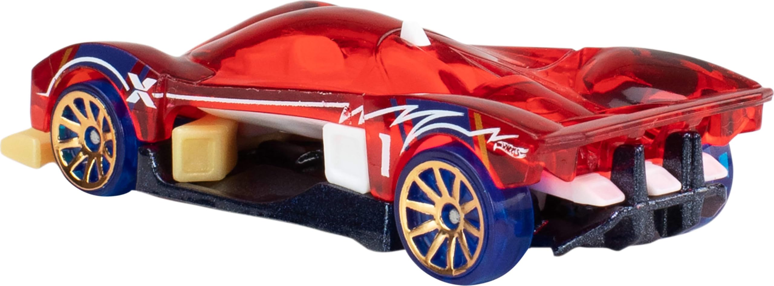 Hot Wheels size comparison next to a coin demonstrating 1:64 scale and portability