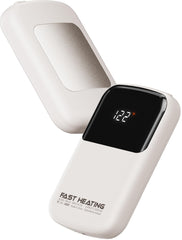 Hotdot front view packaging showing both warmers and gift-ready box, highlights portability