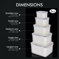 HOTEC stacked containers demonstrating space-saving organization benefit