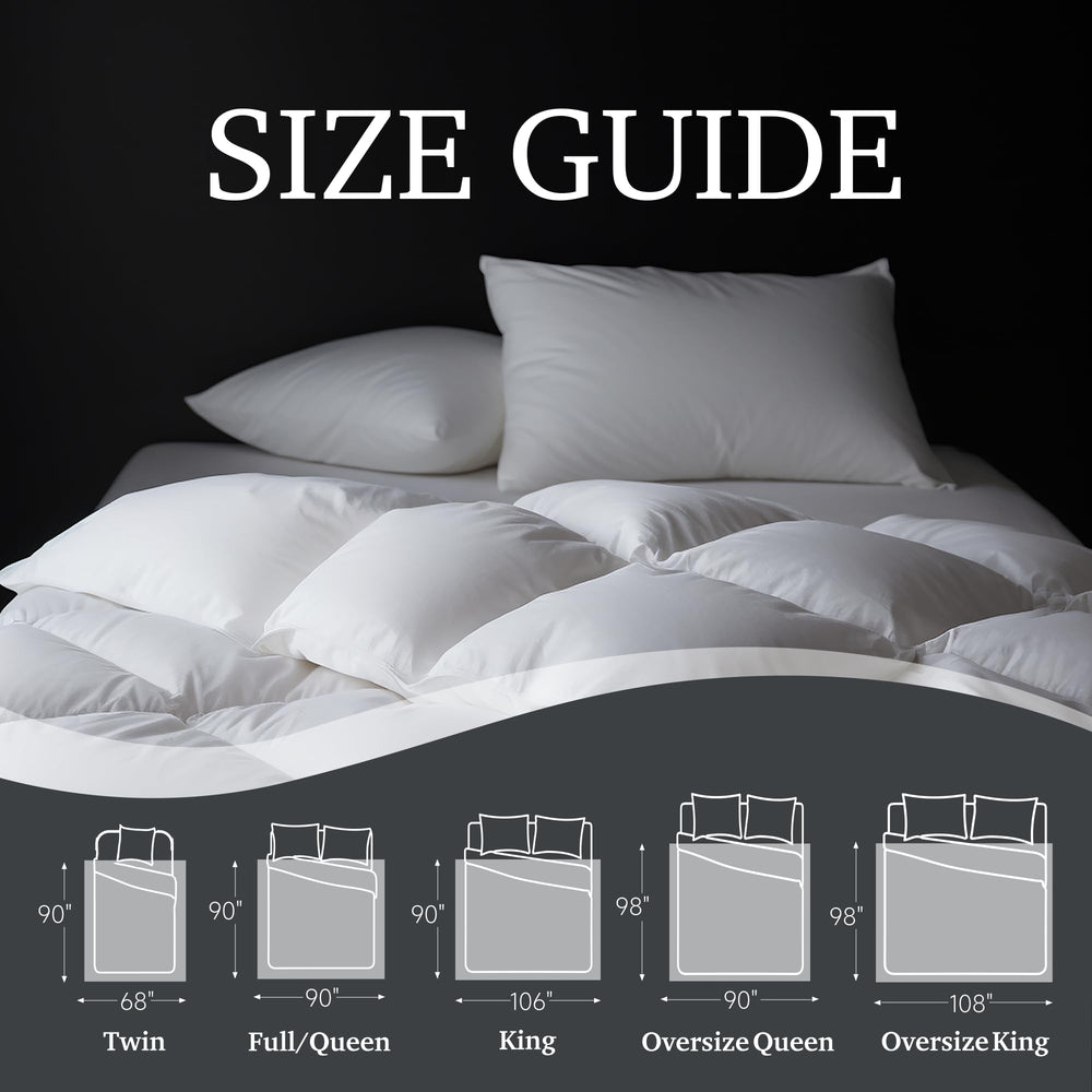 Hotel Grand close-up of 100% cotton down-proof fabric highlighting breathable, quiet texture