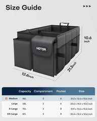 HOTOR close-up of mesh pocket showing quick-visibility and easy access