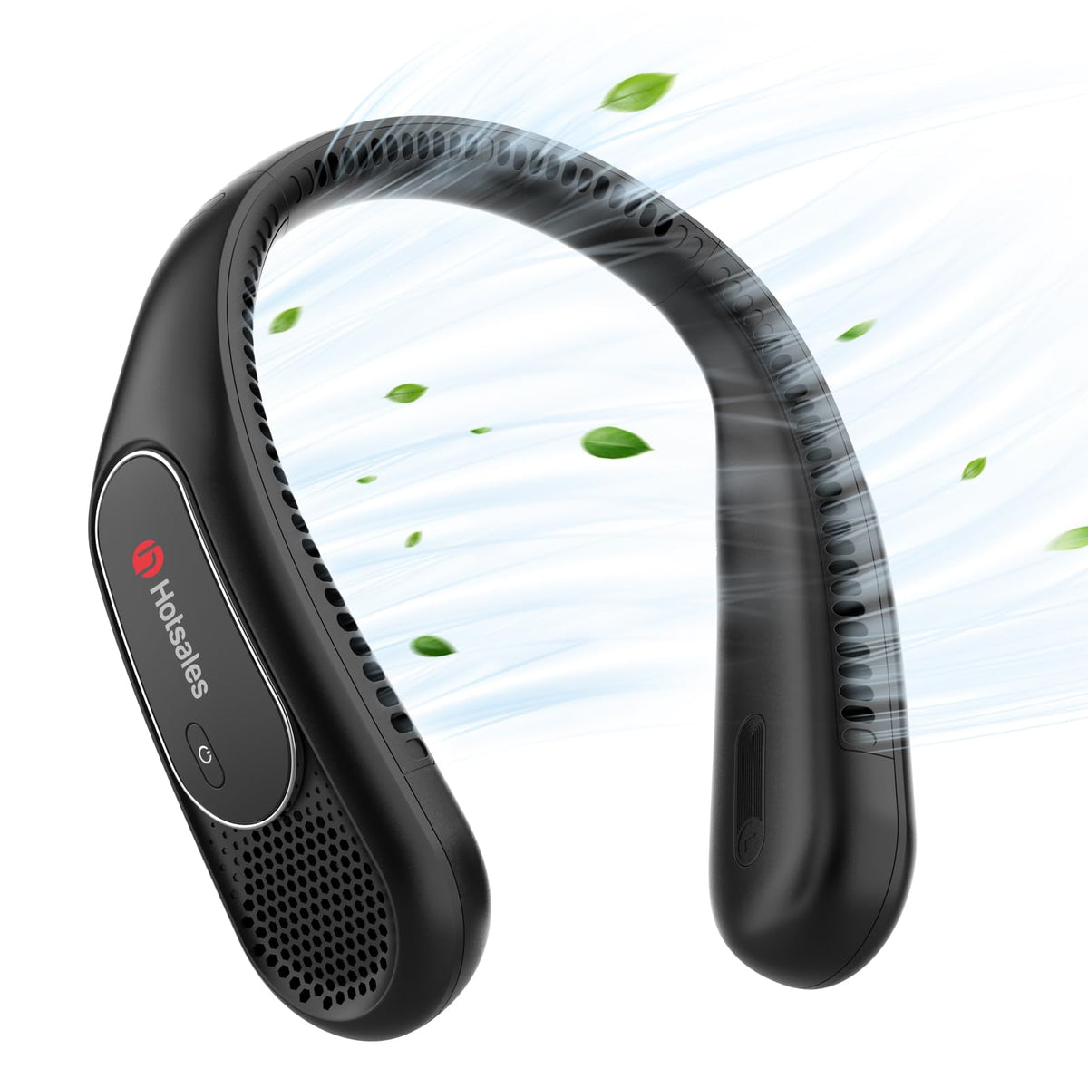 Hotsales neck fan front view showing stylish design and comfortable fit