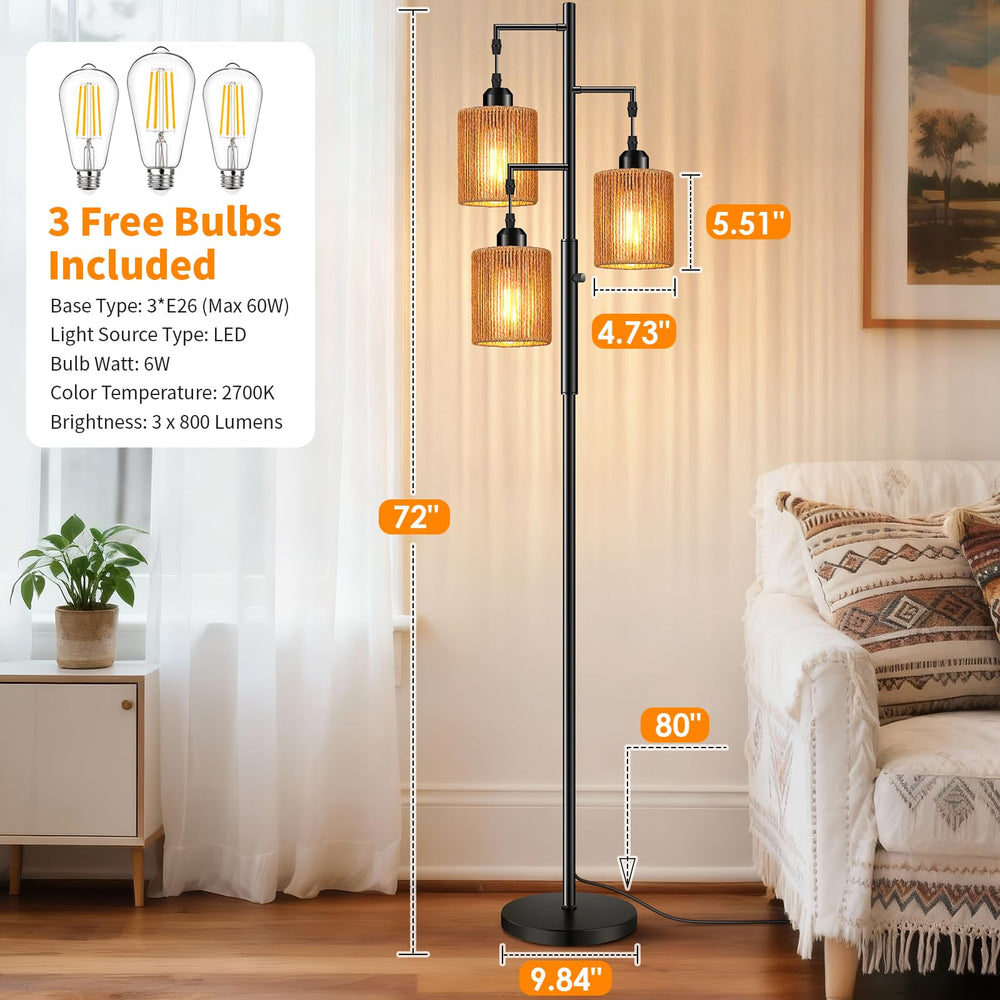 Hotsonic lamp in living room lifestyle scene creating cozy corner atmosphere