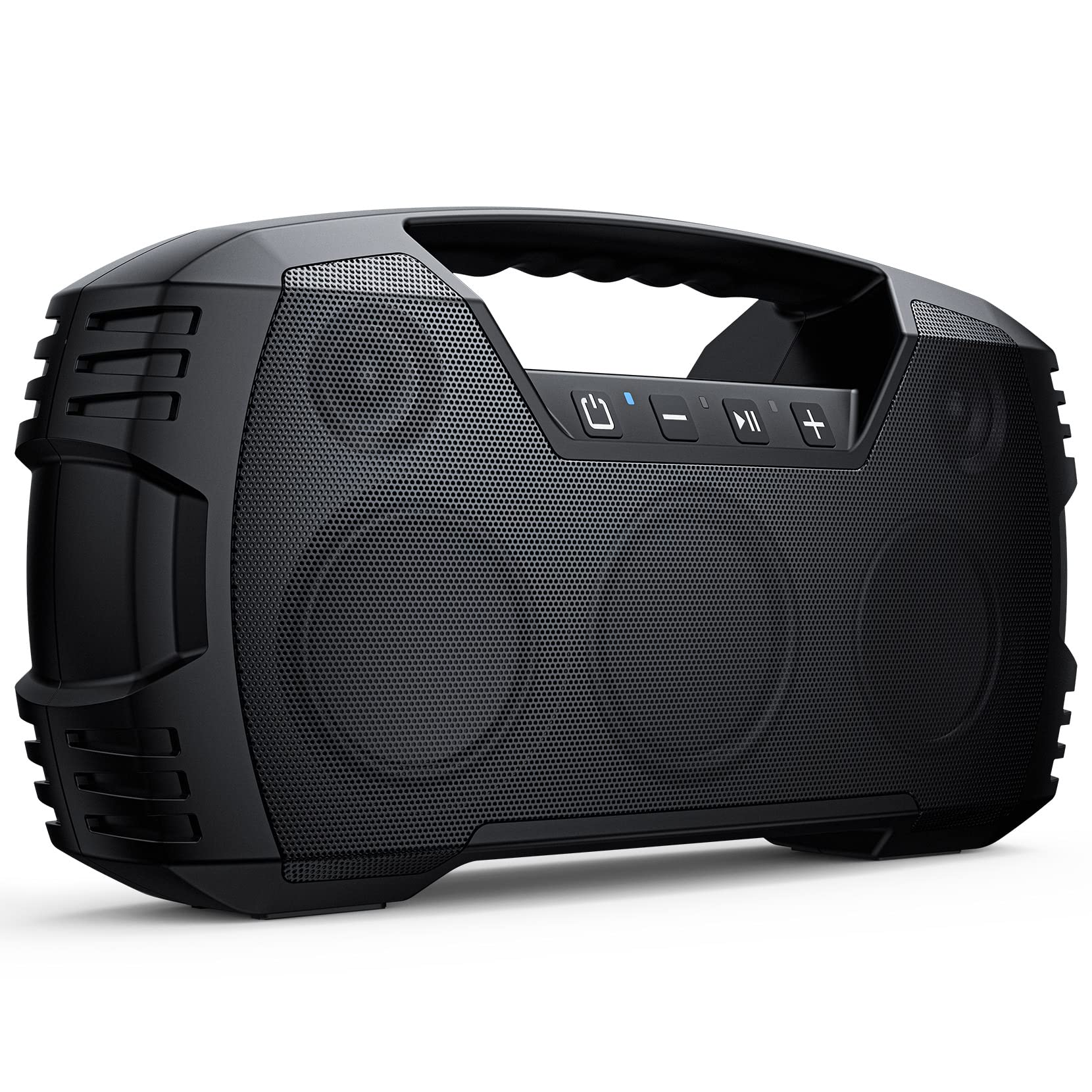 Houl Zallee front view showing speaker and sturdy grille for powerful outdoor sound