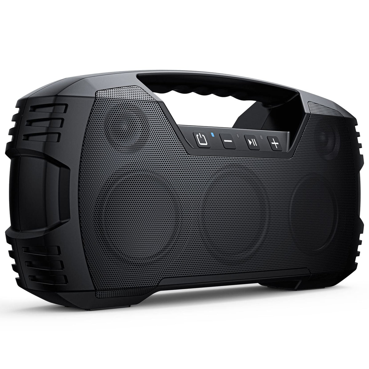 Houl Zallee front view showing speaker and sturdy grille for powerful outdoor sound