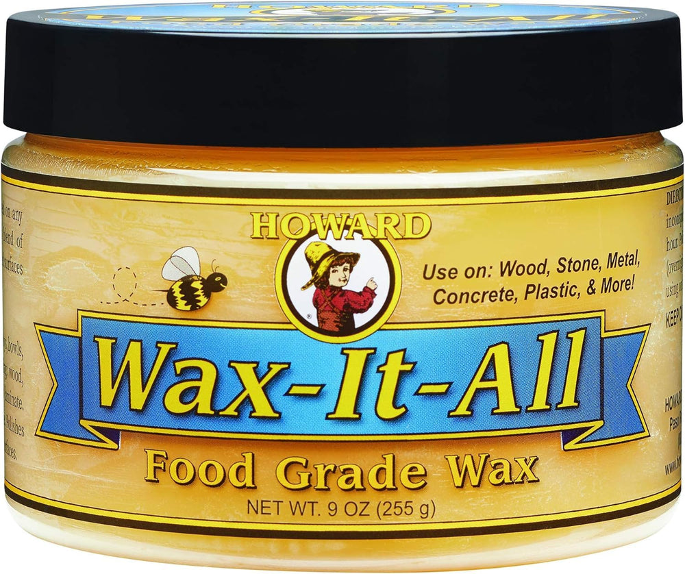 HOWARD front label showing product name and volume, clarity for buyer