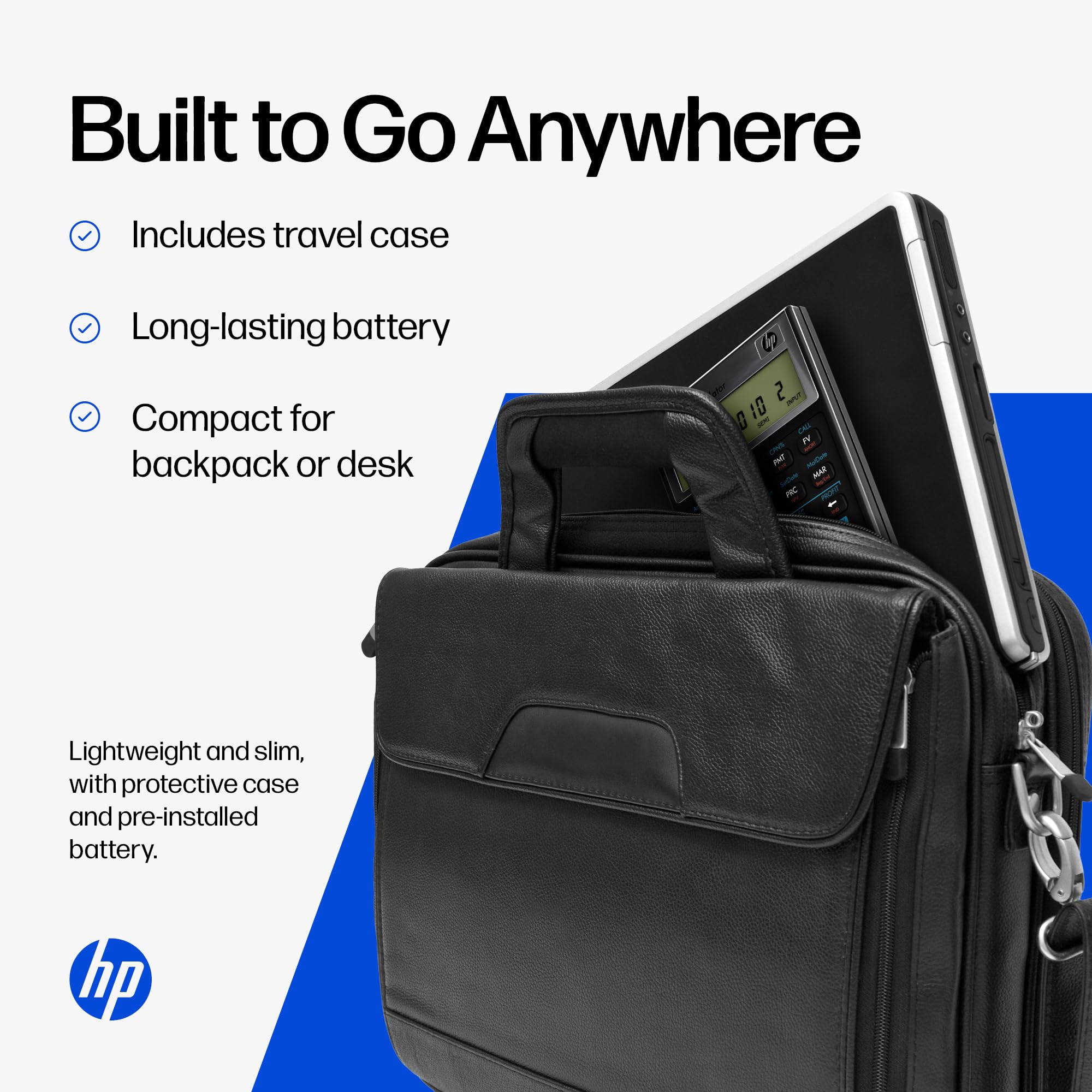 HP 10bII+ on a study desk illustrating classroom and exam readiness
