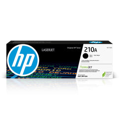 HP 210A front packaging showing product and model for easy identification