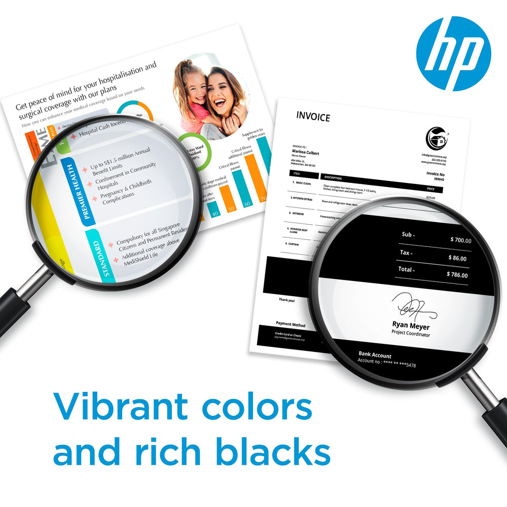 HP 210A magenta installed in Color LaserJet Pro demonstrating easy replacement and uptime