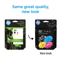 HP cartridge nozzle close-up demonstrating clean install and leak protection