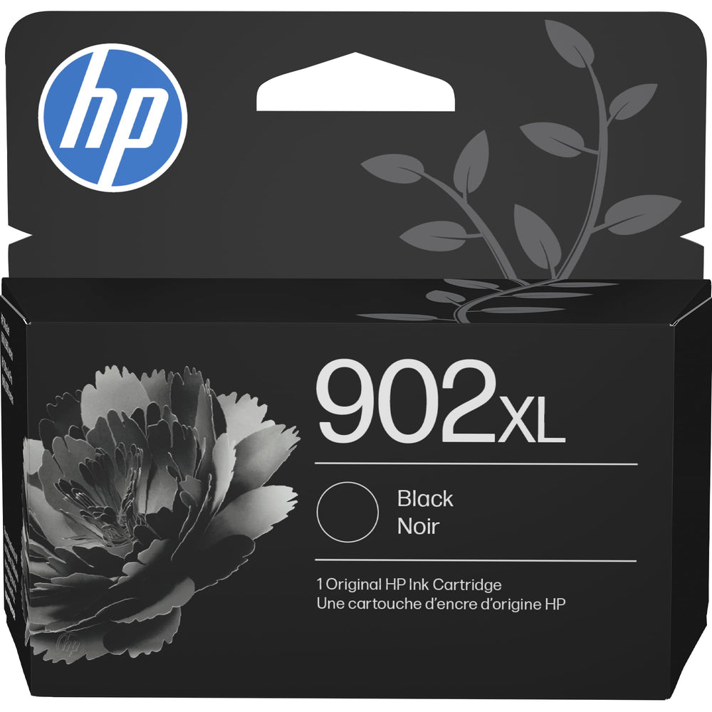 HP 902XL front view showing cartridge design and easy installation benefit