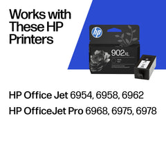 HP 902XL packaging side with model info and fast identification benefit