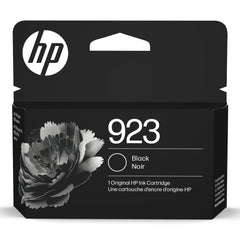 HP 923 front packaging showing cartridge and branding for quick identification and confidence