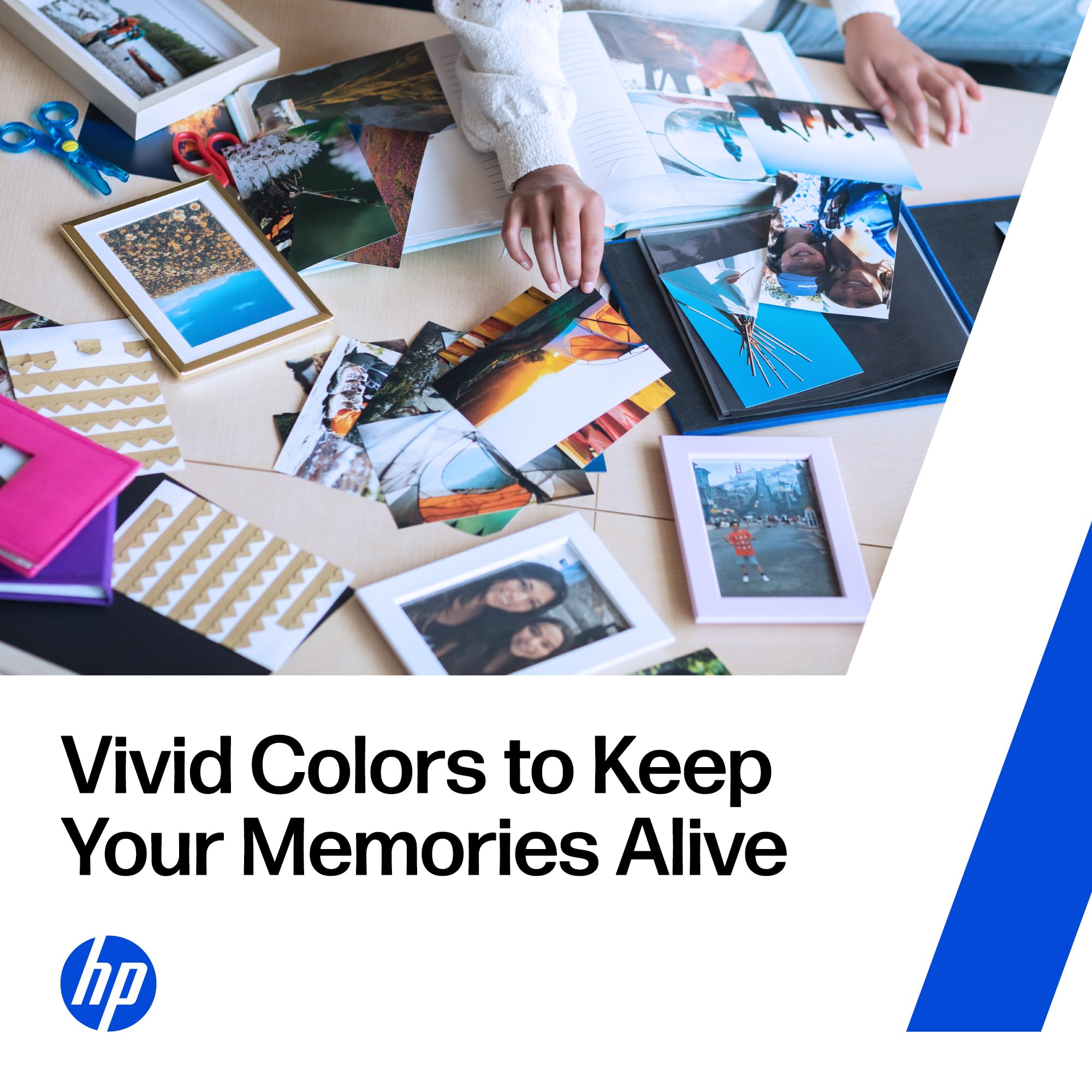 HP 952XL magenta printed photo sample showing vivid magenta tones