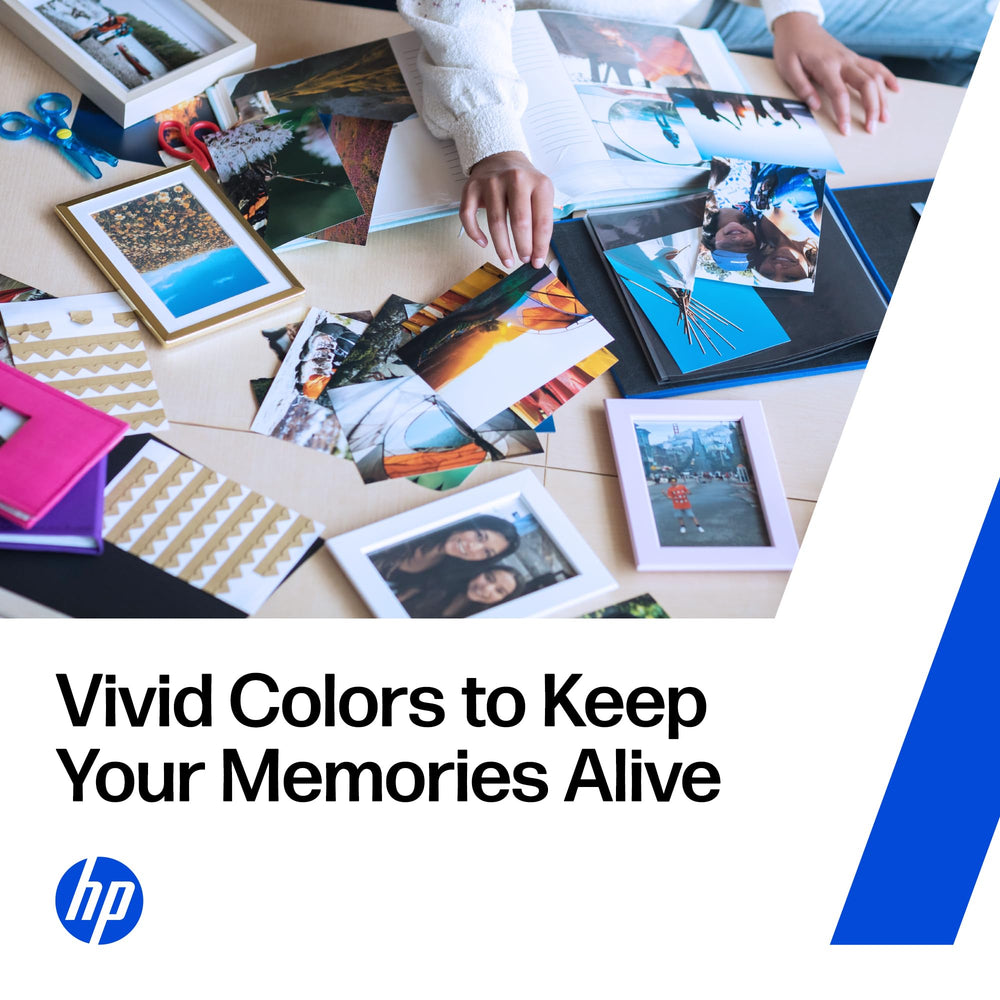 HP 952XL magenta printed photo sample showing vivid magenta tones