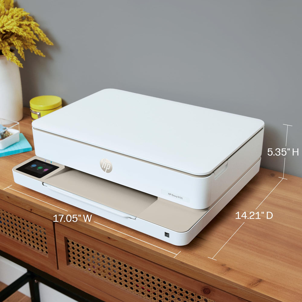 HP Envy 6155 duplex print sample displaying two-sided printing to save paper