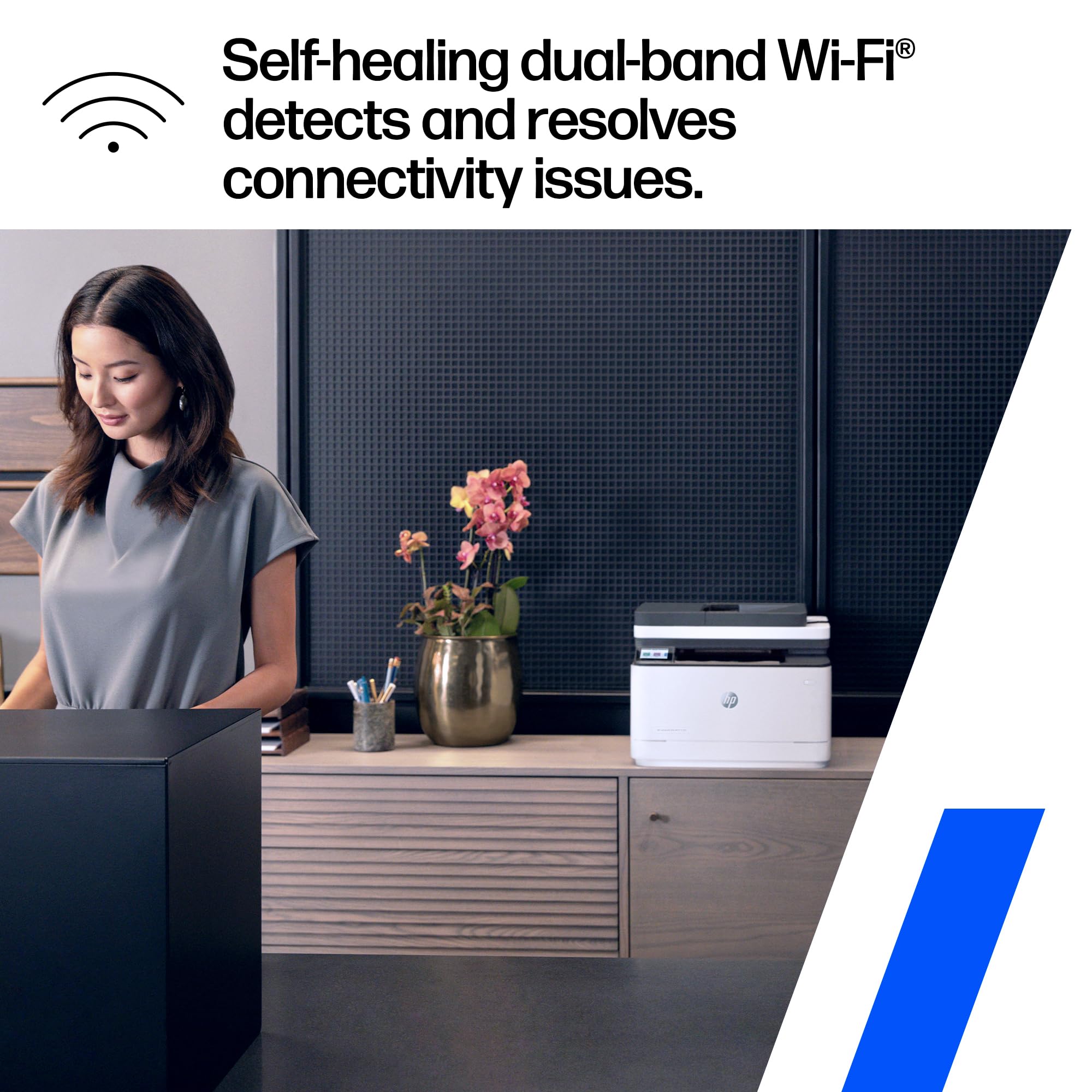 HP LaserJet Pro 3101sdw scanner glass in use for accurate document digitization