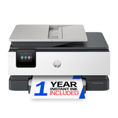 HP OfficeJet Pro 8139 front view showing compact all-in-one benefits