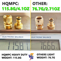 HQMPC close up of threads showing precision GHT fit and leak reduction benefit
