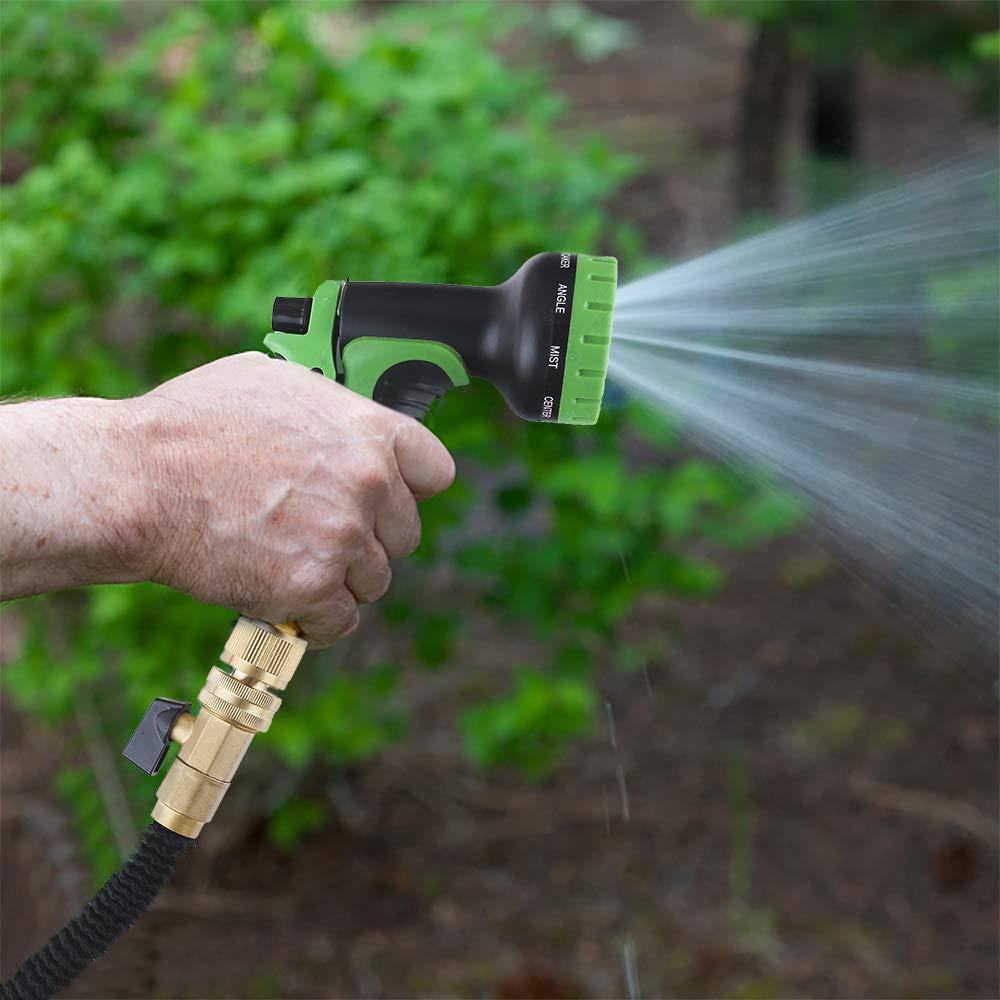 HQMPC connector in backyard watering scene showing convenience and speed