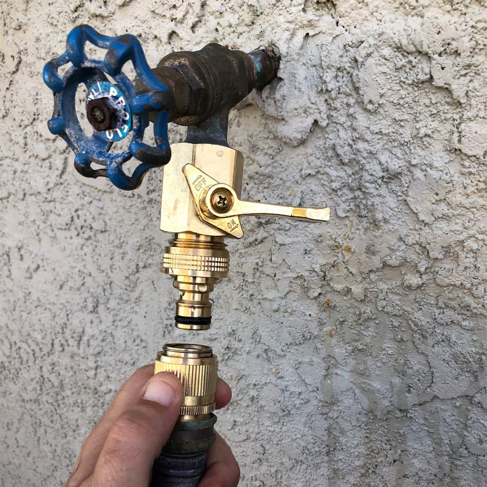 HQMPC connector installed on spigot highlighting simple setup and reliability
