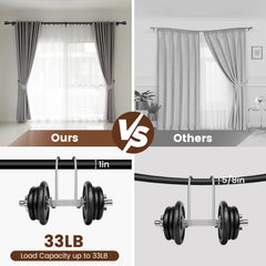 Hradecti mounted over sliding door demonstrating wide-span coverage and strength