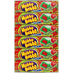 Hubba Bubba gum texture close-up highlighting soft chewability
