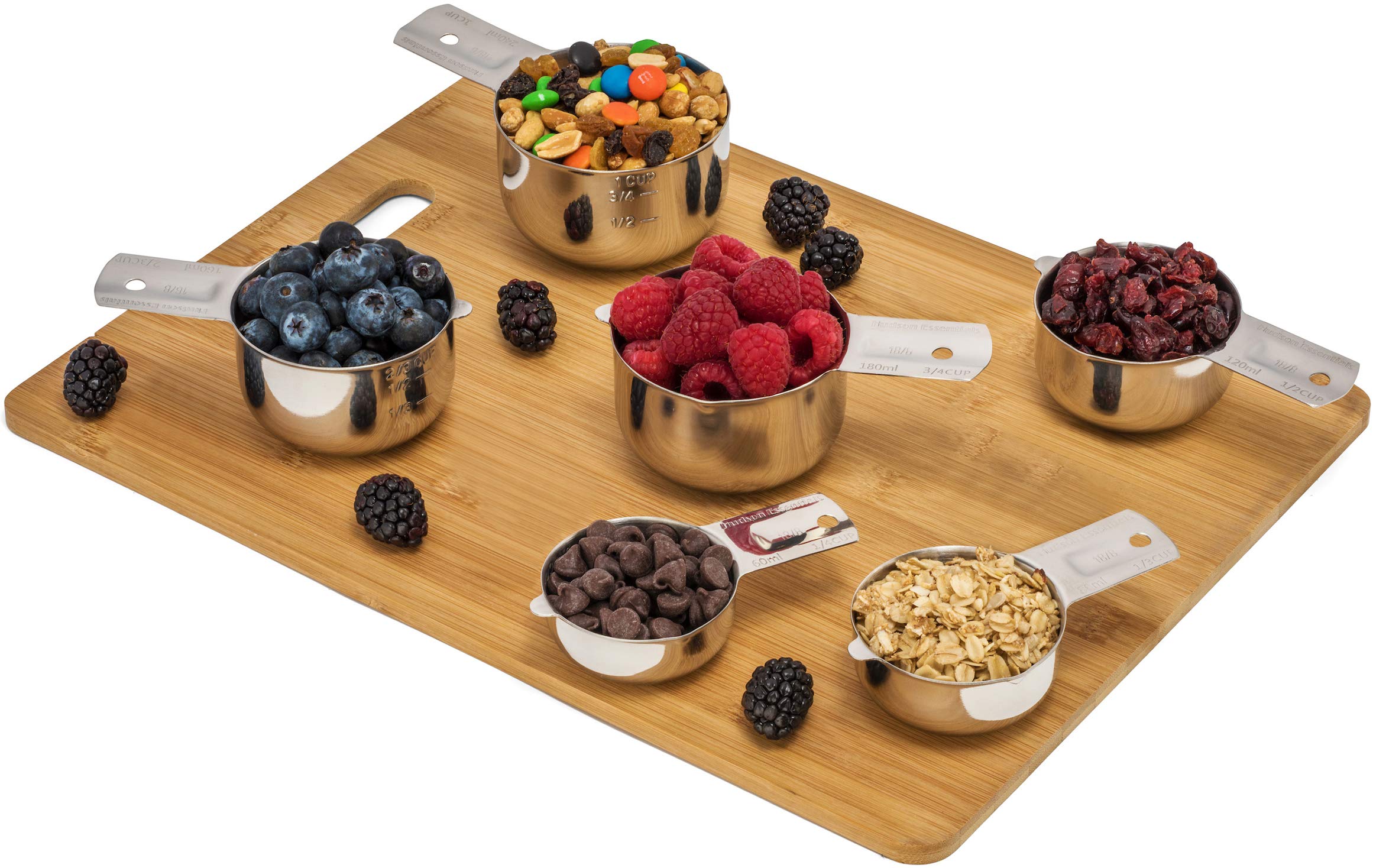 Hudson Essentials set styled on a kitchen counter suggesting easy everyday use and durability