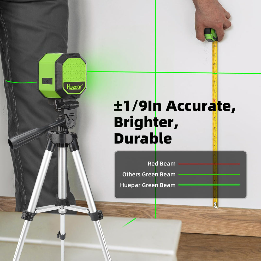 Huepar tripod head detail with quick-release plate for fast mounting benefit