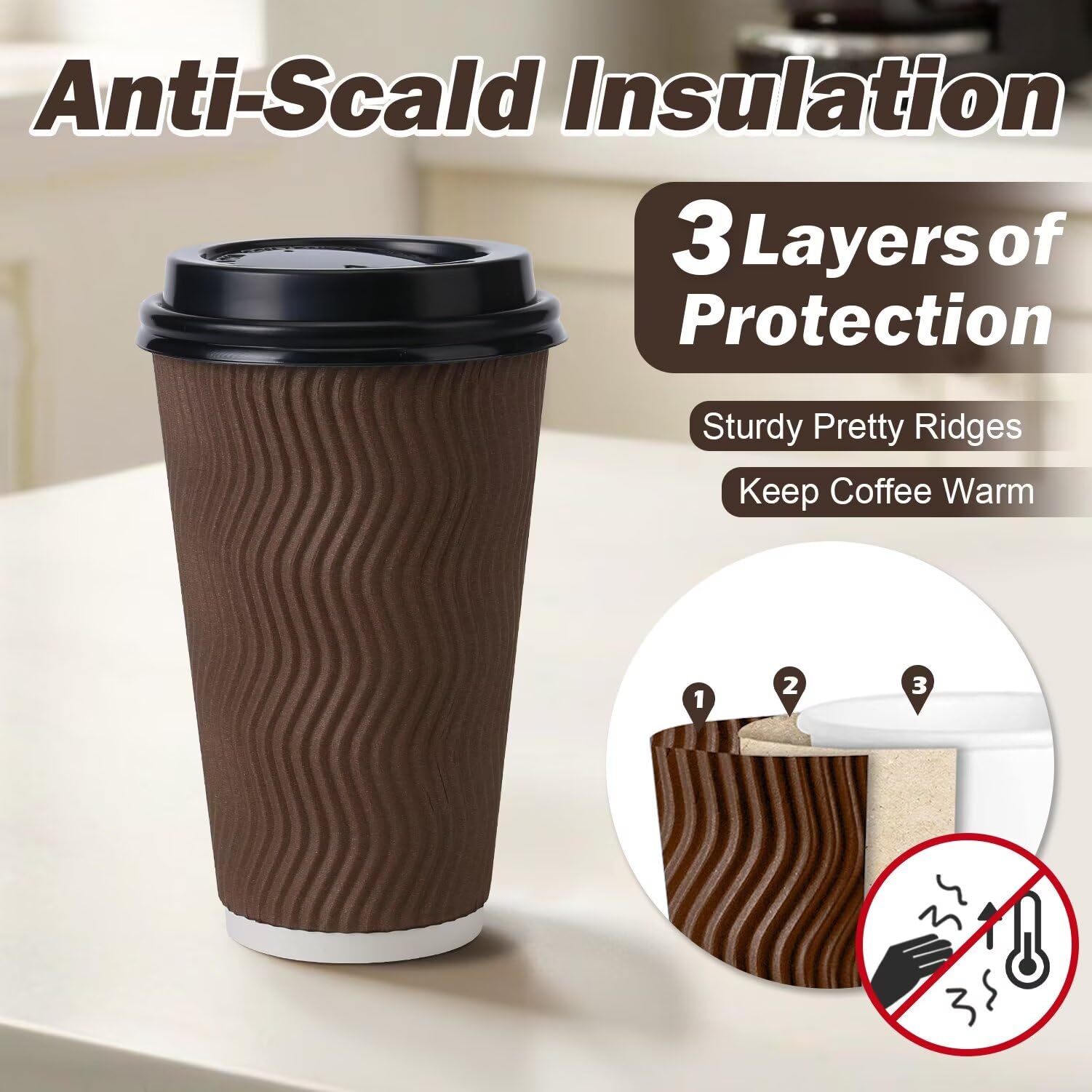 Huifany fitted lid detail ensuring leak-resistant takeaway use