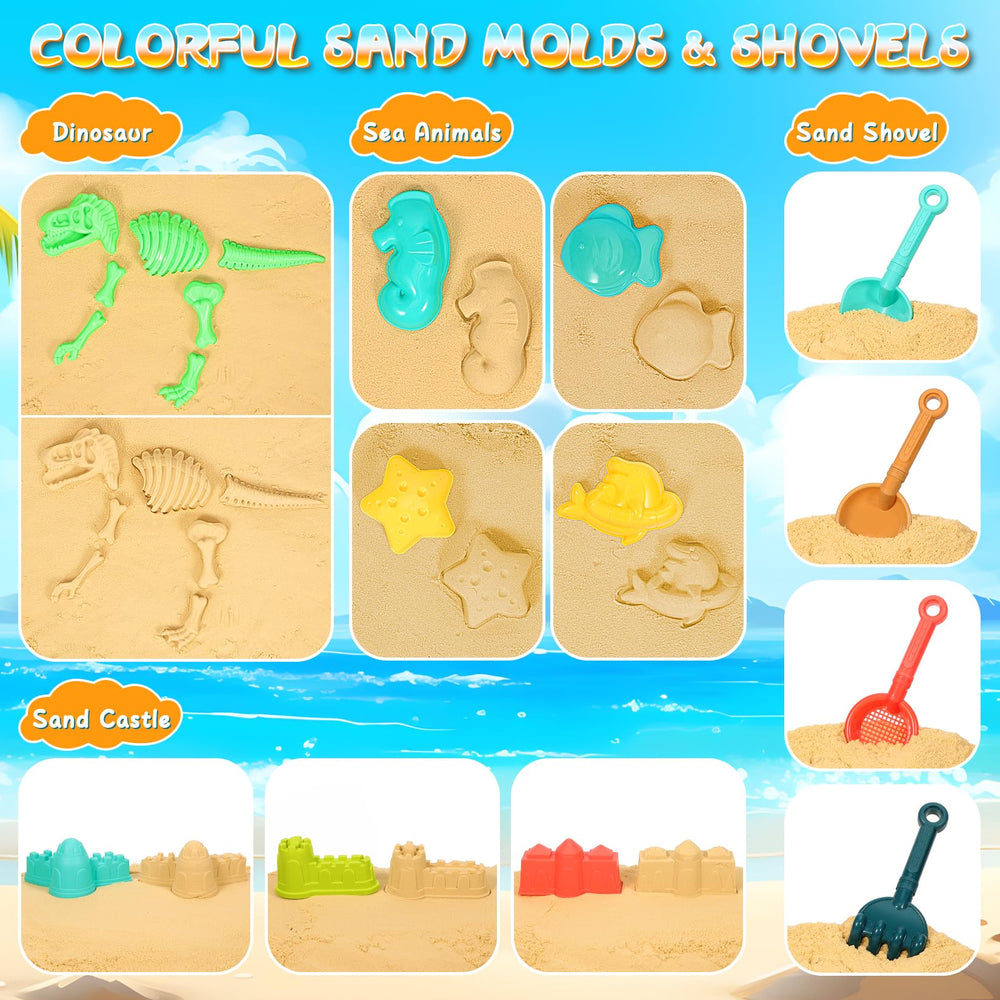 HUITEM dinosaur fossil pieces close-up, supports hands-on discovery play