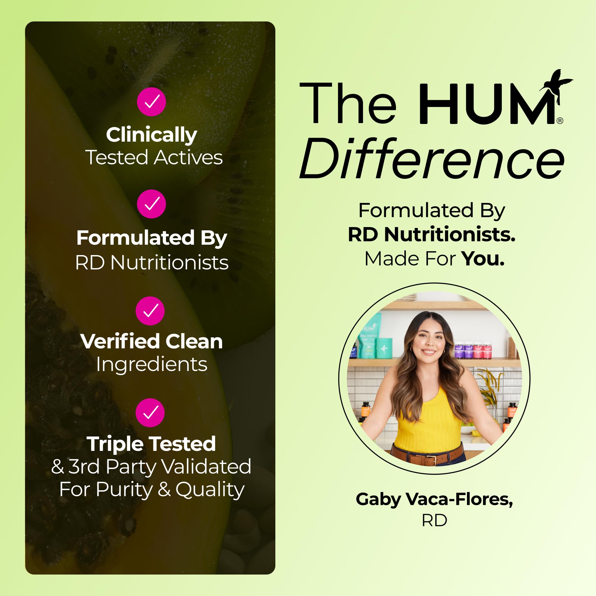 HUM drink in hand in a lifestyle scene showing portability and on-the-go use