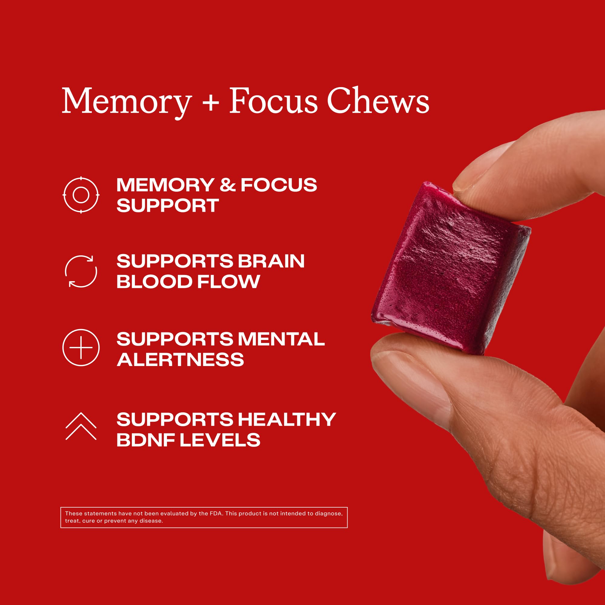 HumanN open tin displaying blueberry-pomegranate chews for convenient daily use