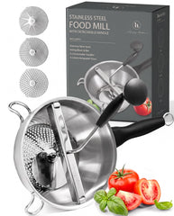 Hungry Artisan front view showing compact mill and clean finish for countertop convenience
