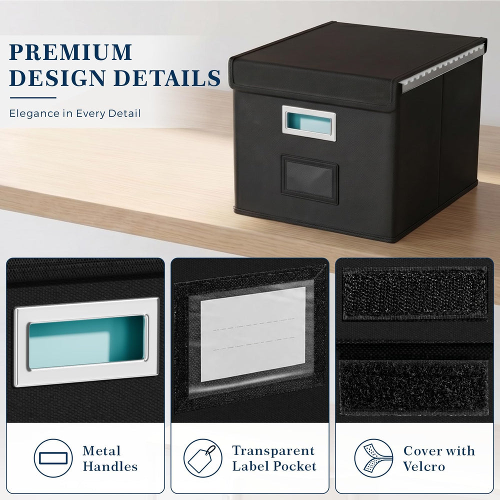Huolewa collapsed flat box for compact storage and space saving