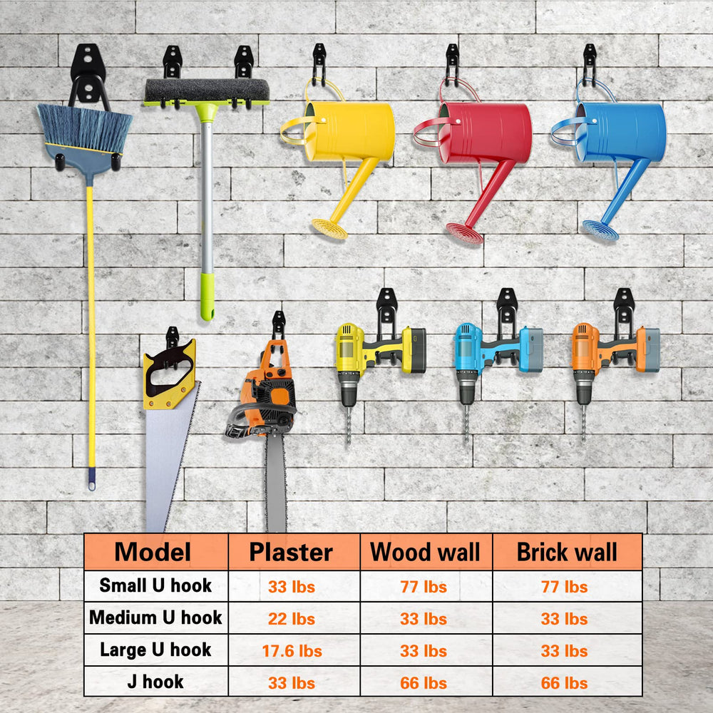 HUPBIPY included screws and anchors displayed for easy wall installation