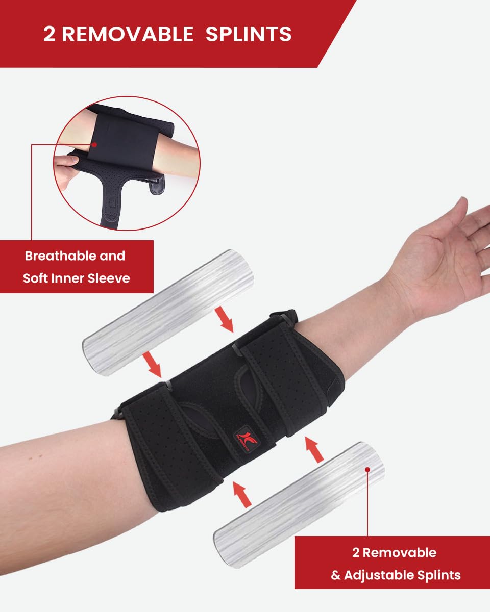 Hurmoya elbow brace inner sleeve protecting skin and preventing friction