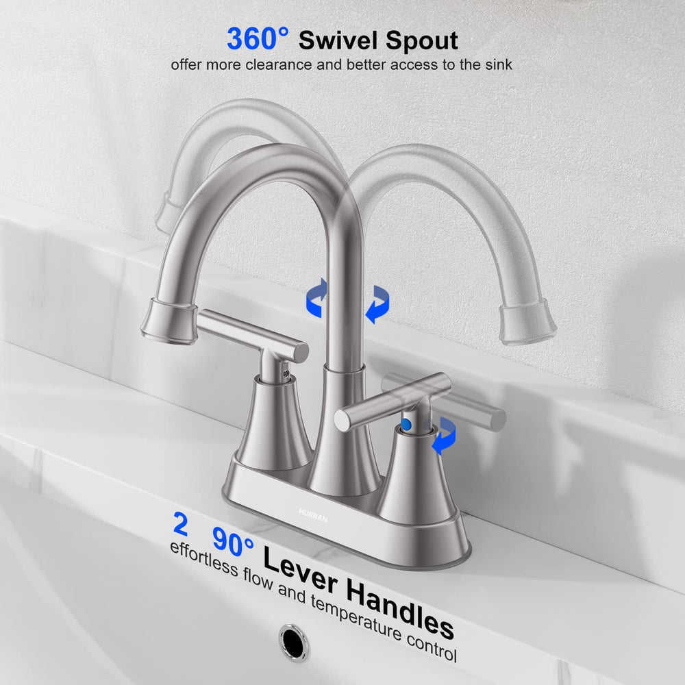 Hurran matching pop-up drain and overflow illustrating easy cleaning and included hardware