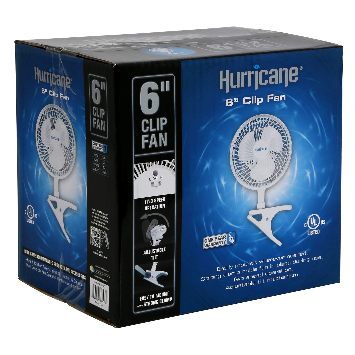 Hurricane classic blade detail showing focused airflow benefit