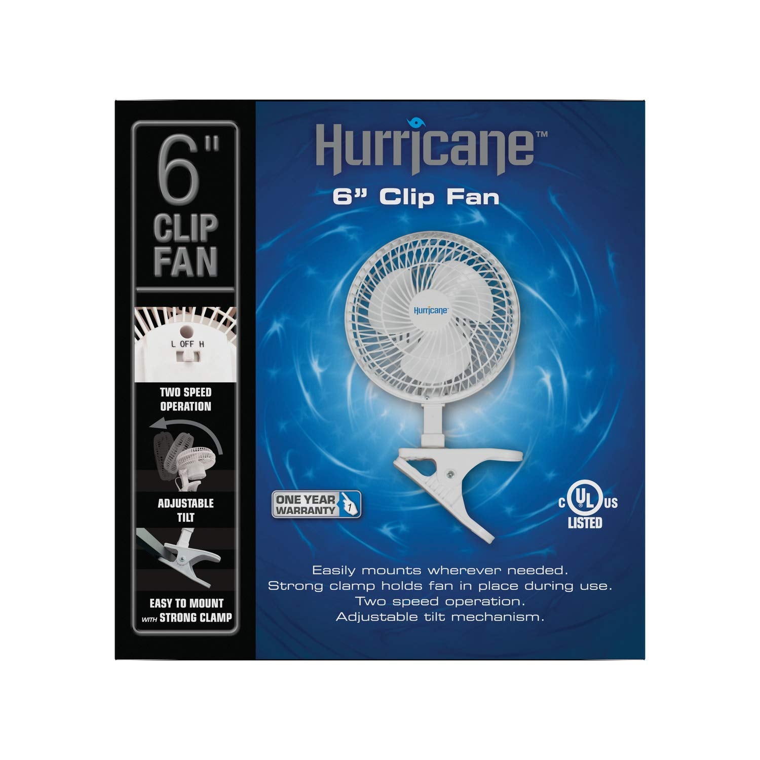 Hurricane classic retail packaging showing ready-to-use convenience benefit