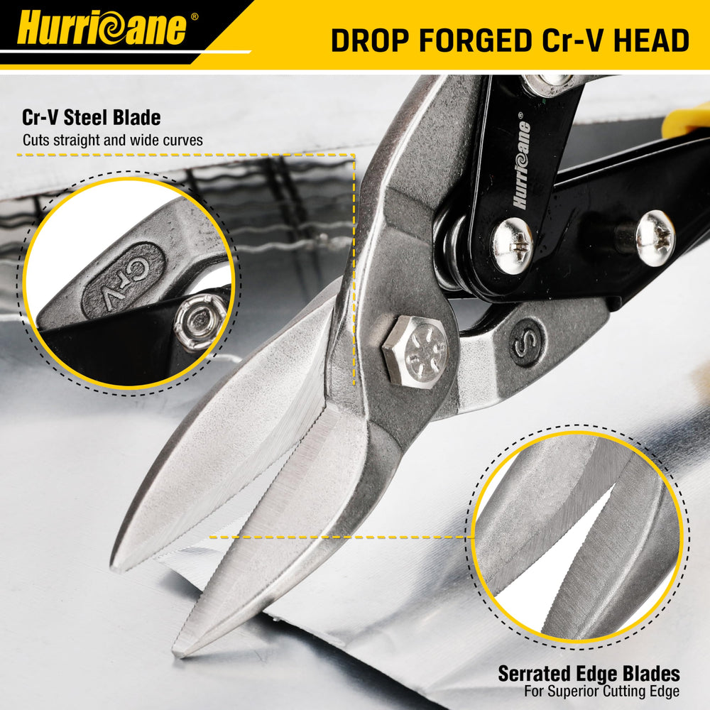 HURRICANE red snip cutting a tight left curve for accurate shaping